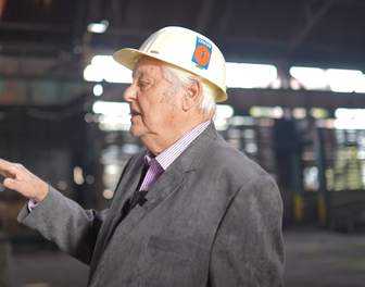 Ing. Josef Luňáček o vysokých pecích ve Vítkovických železárnách v Ostravě